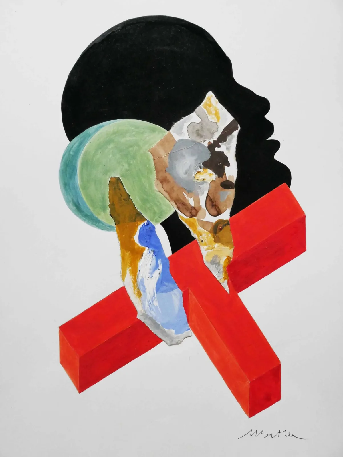 Chaos Géo 3 — peinture