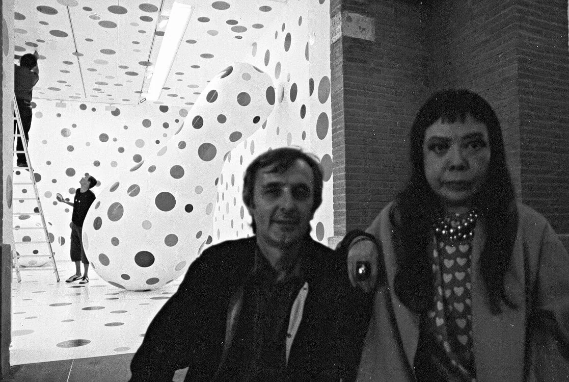 Michel Batlle et Yayoi Kusama
