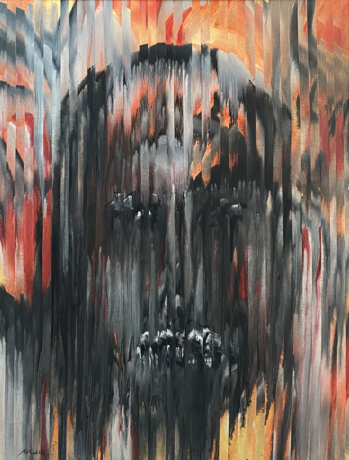 Sans titre — Série Milton — 100×130 cm
