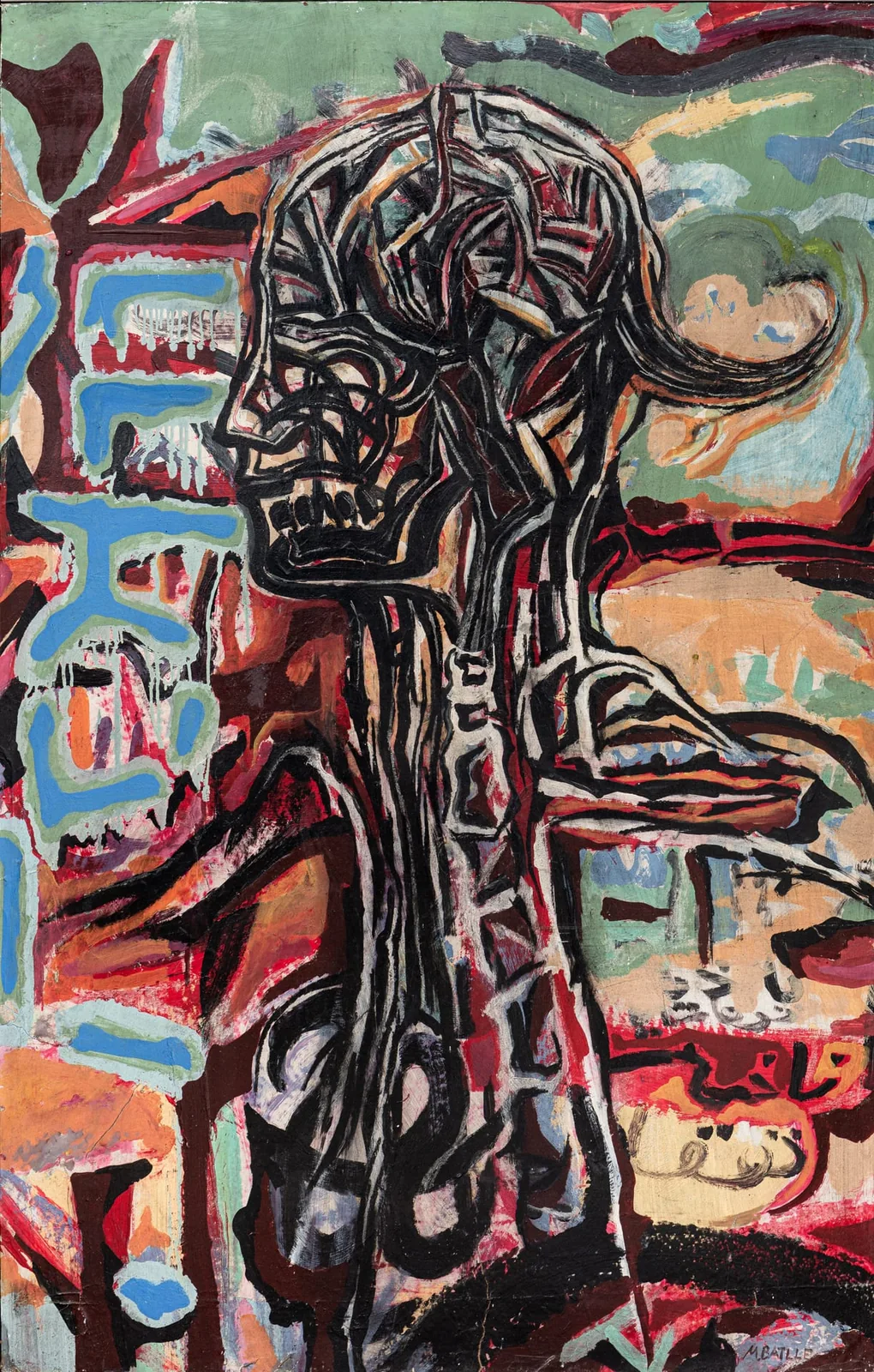 Psychophysiographie — peinture