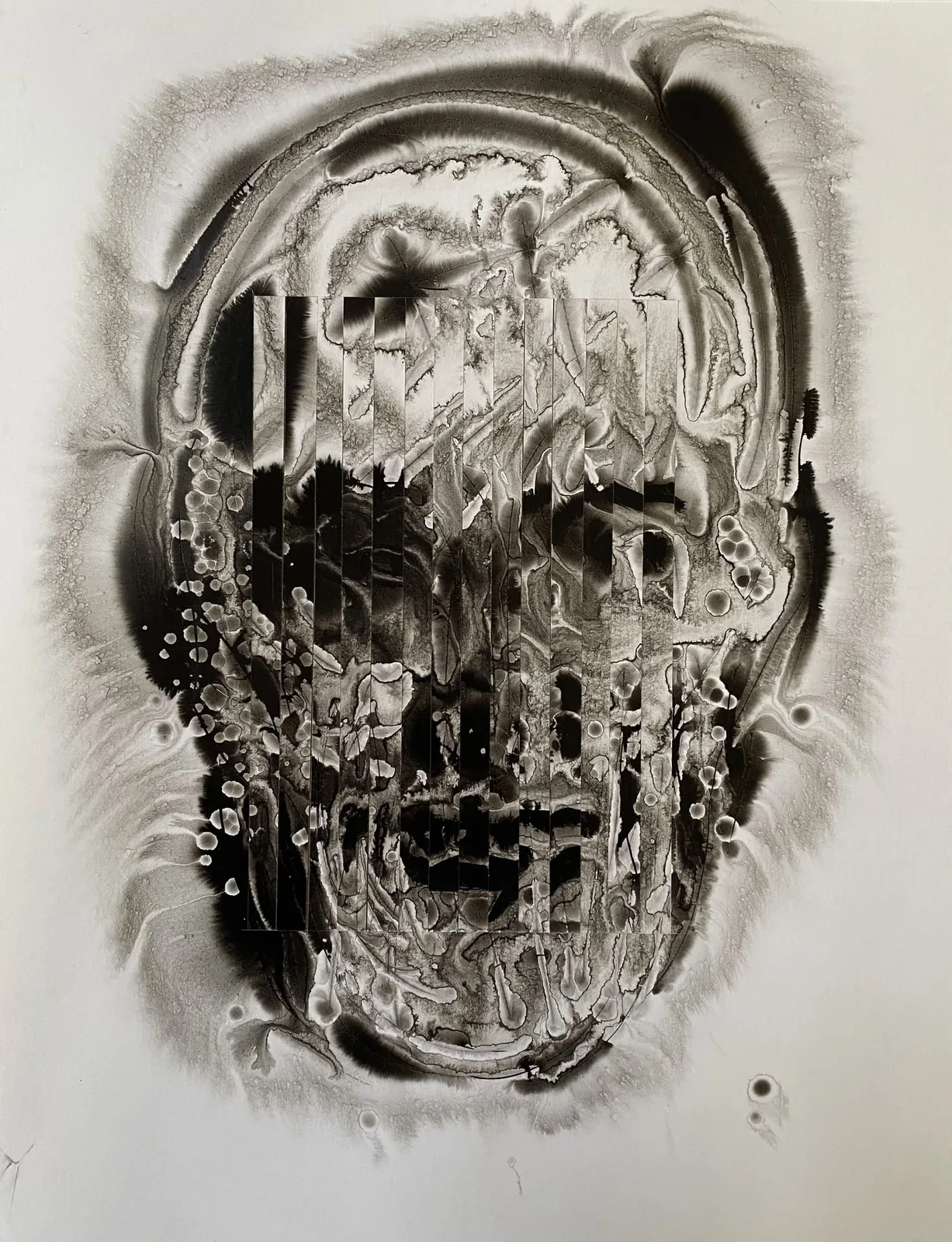 Sans titre — encre sur papier — 2015–2018