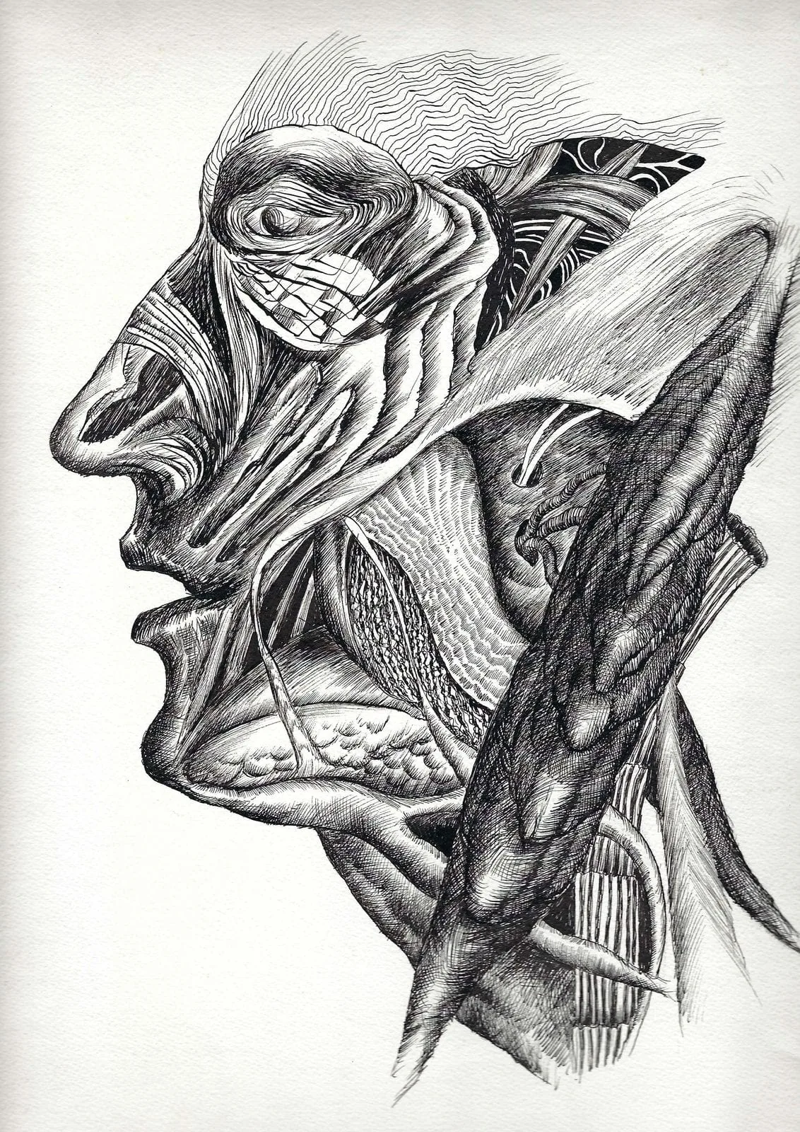 Sans titre — encre sur papier